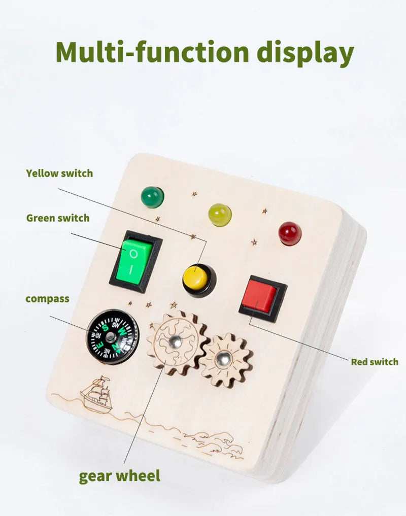 Busy Board Children Toys Led Light