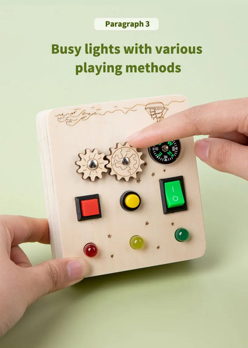 Busy Board Children Toys Led Light