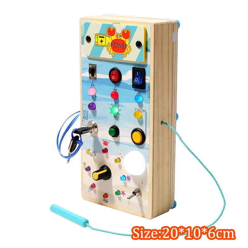 Busy Board Children Toys Led Light