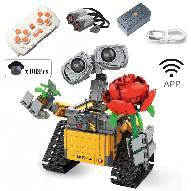 WALL-E RC Robot Building Block Set - Toys4us