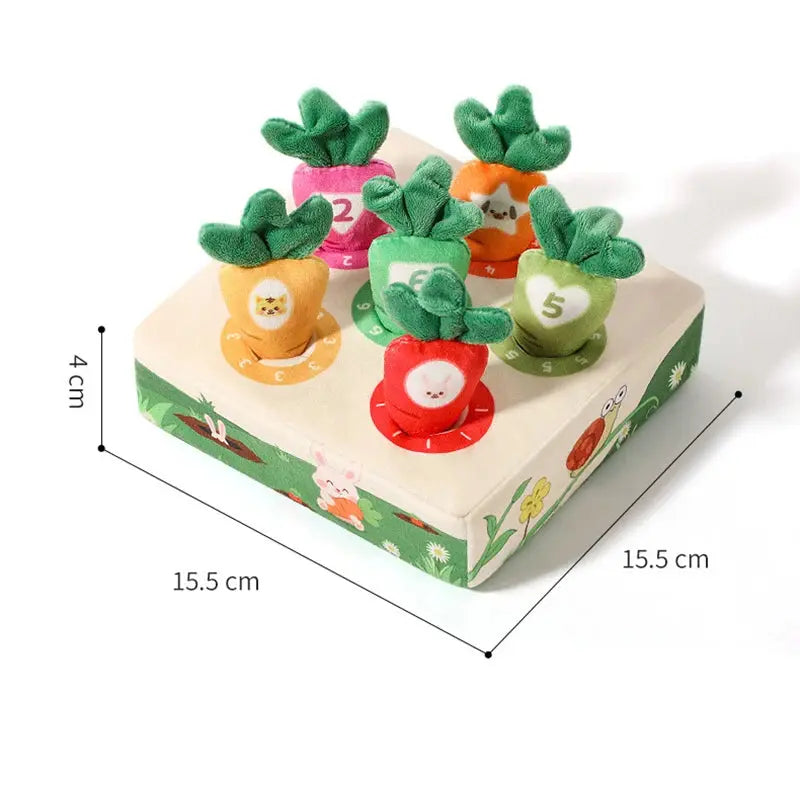 Baby Pull Carrot Plush Toy - Toys Shop Australia | Educational Toys