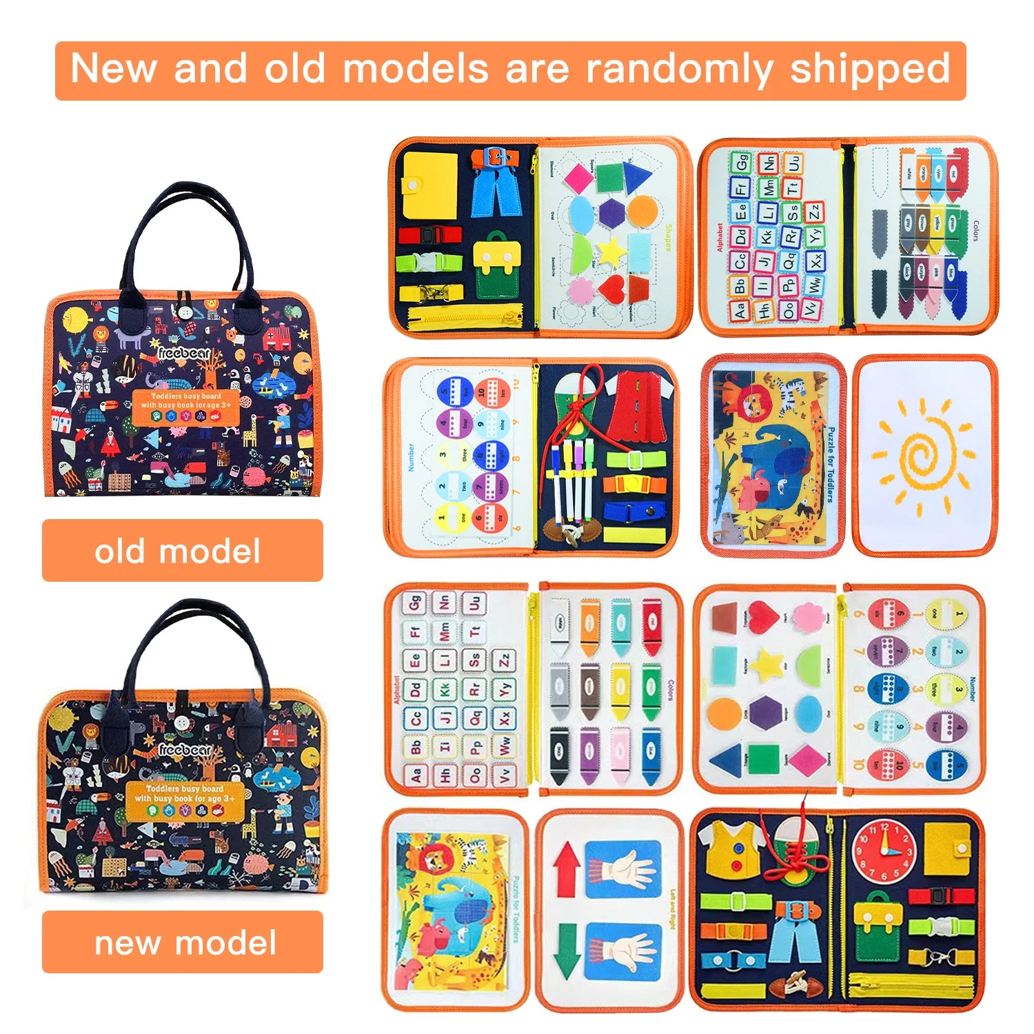 Montessori Busy Board for Ages 3-6