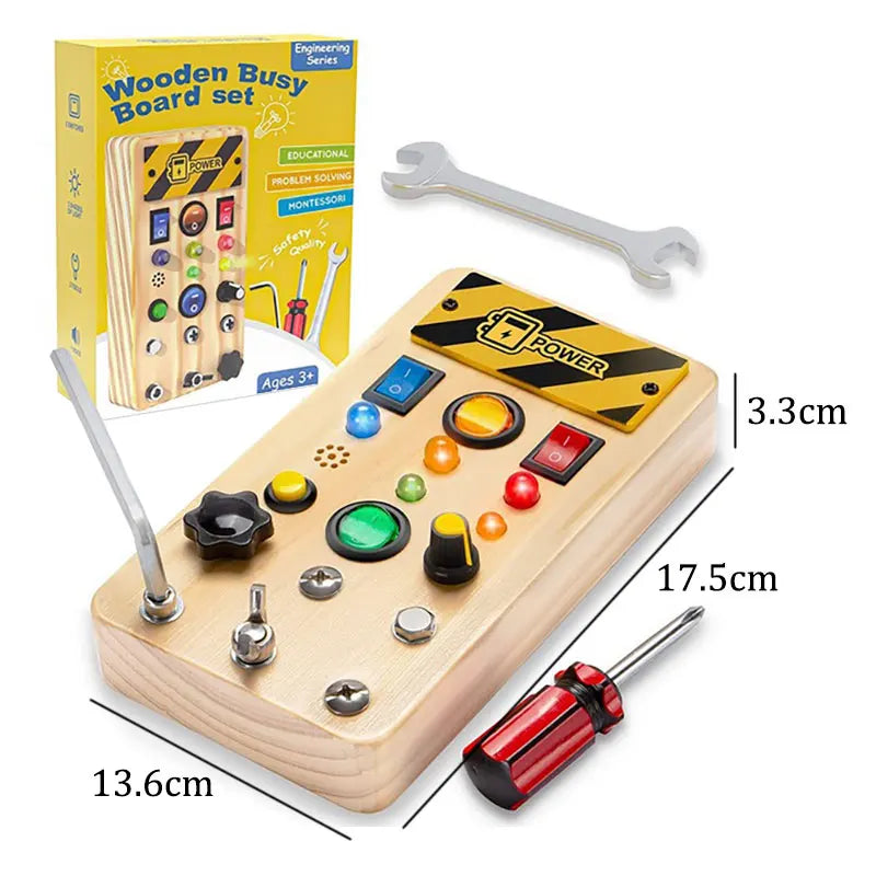 Busy Board Children Toys Led Light