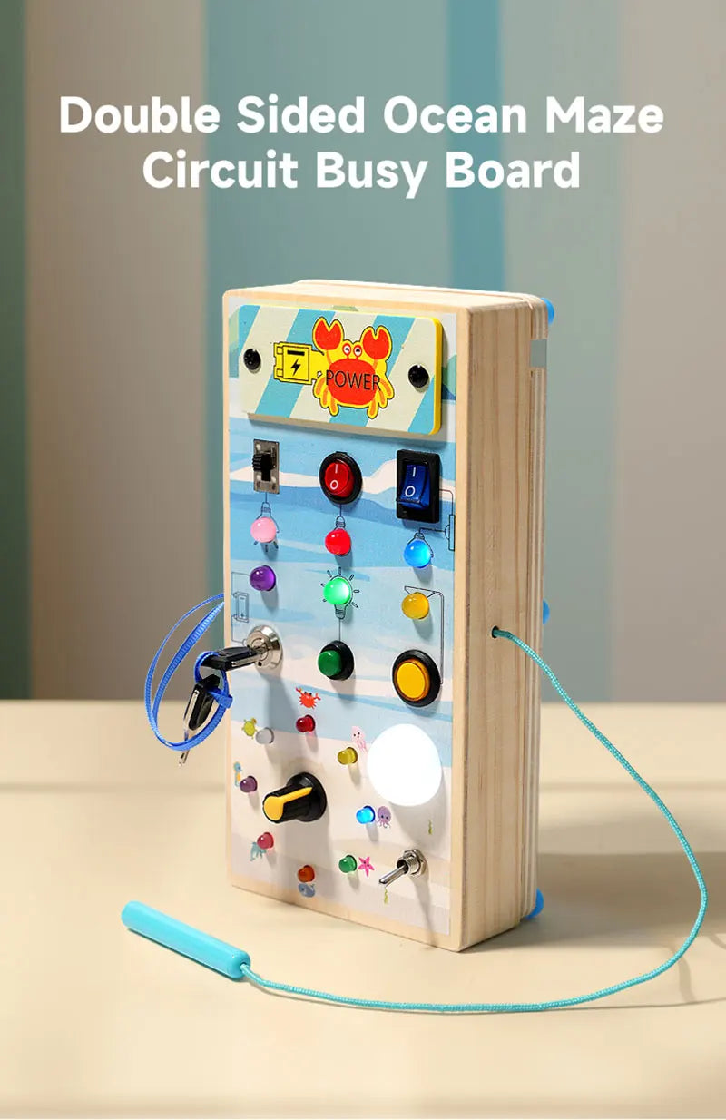 Busy Board Children Toys Led Light