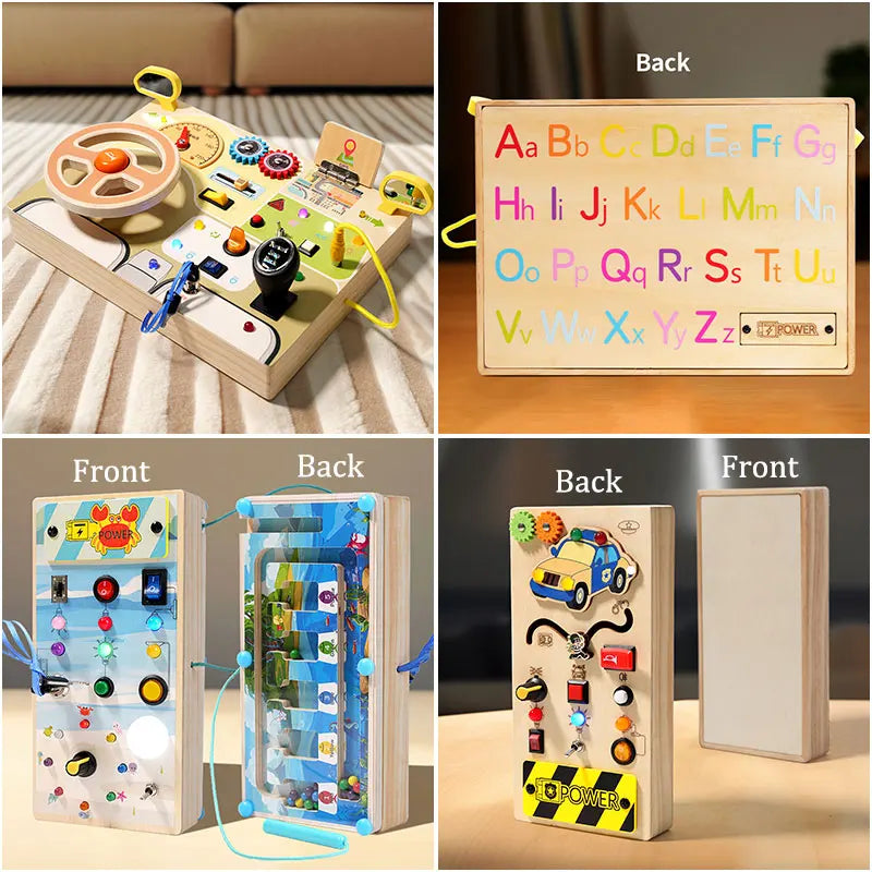Busy Board Children Toys Led Light