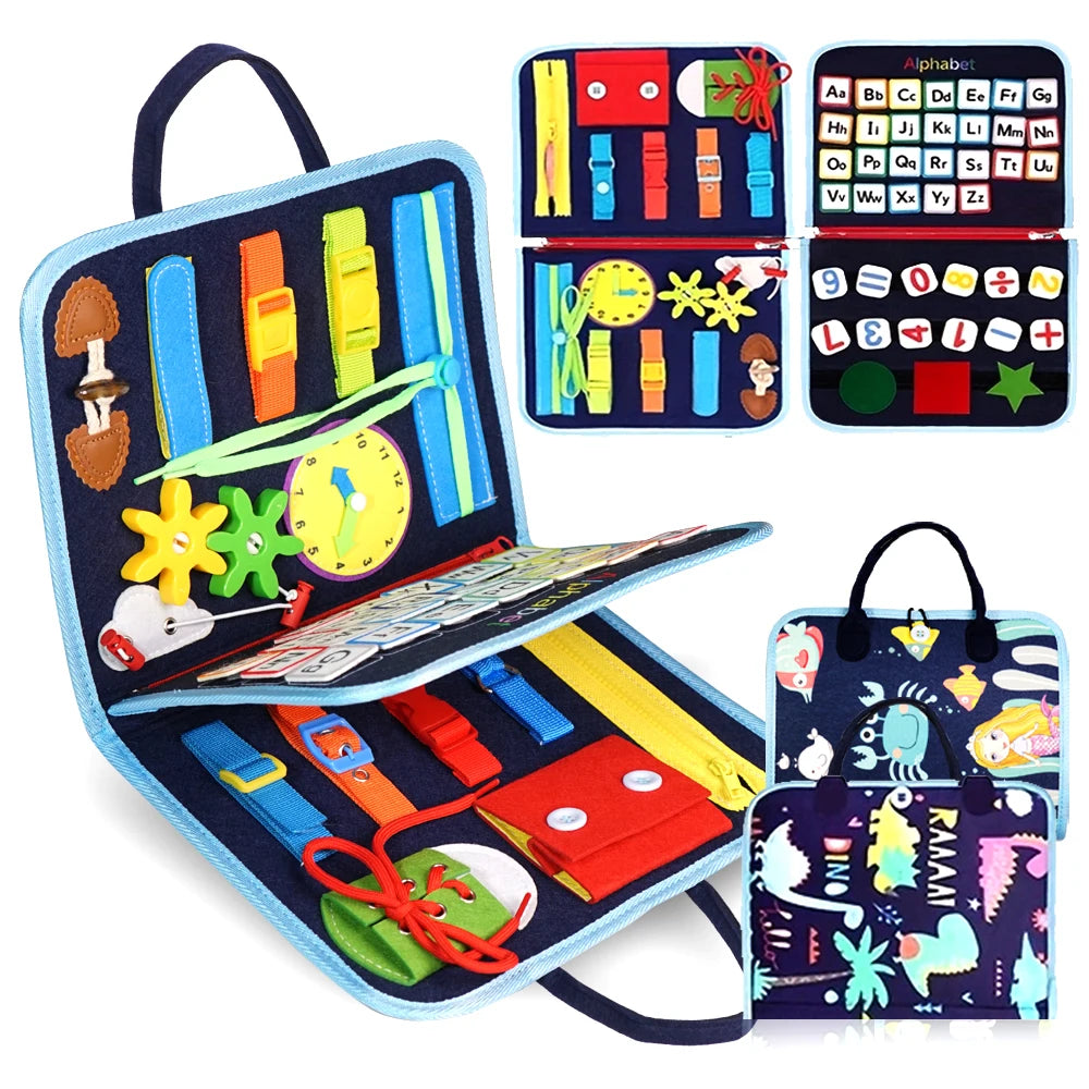 Busy Board Montessori Toy