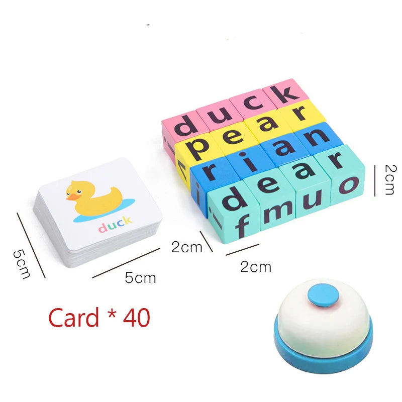 Wooden word spelling game - Toys4us