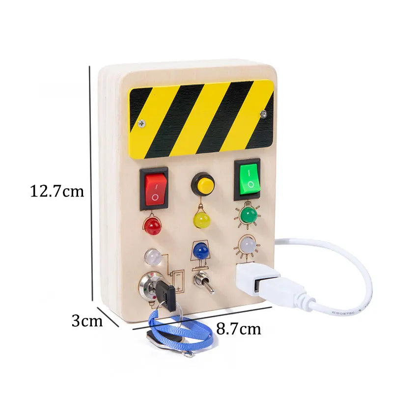 Busy Board Children Toys Led Light