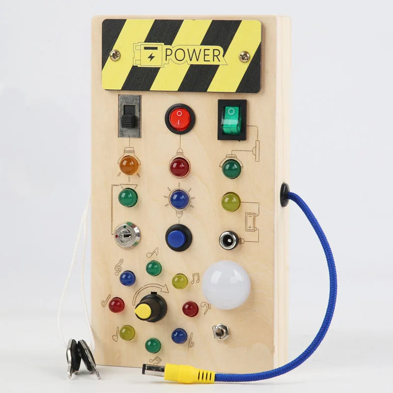 Toddlers Wooden Busy Board