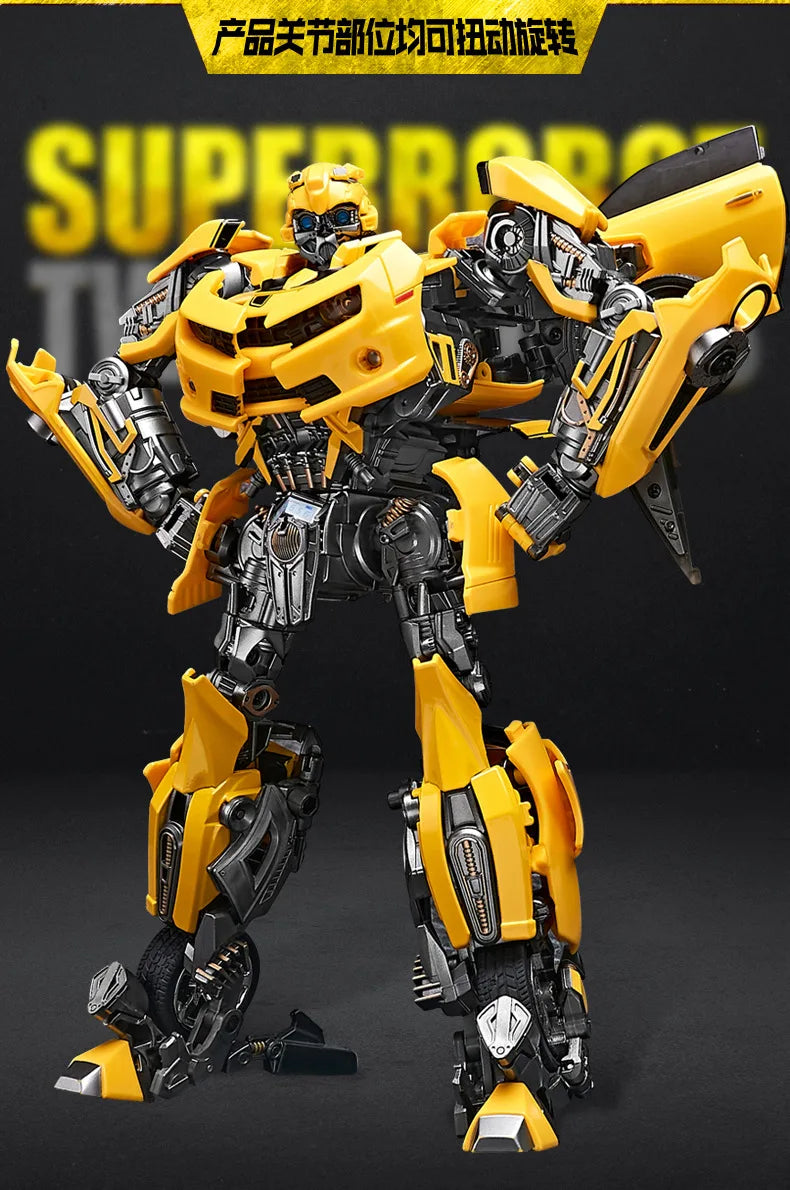 Autobots Transformation Toy 28cm Alloy warhammer Bumblebee Action Figure model Boy's birthday gift