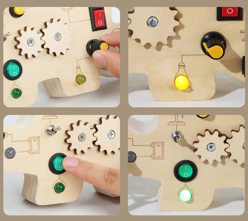 Busy Board Children Toys Led Light