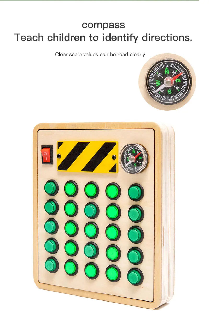Busy Board Children Toys Led Light