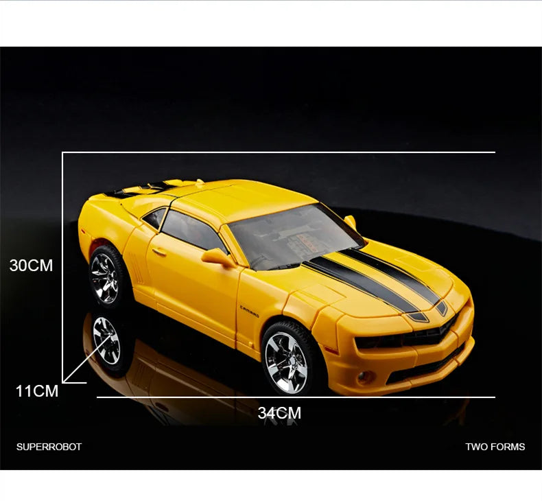 Autobots Transformation Toy 28cm Alloy warhammer Bumblebee Action Figure model Boy's birthday gift