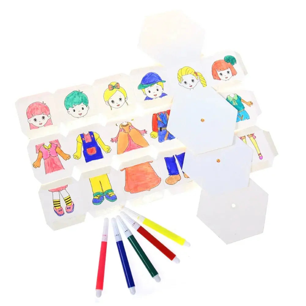 DIY Rotating Dress-Up Puzzle - Toys Shop Australia | Educational Toys