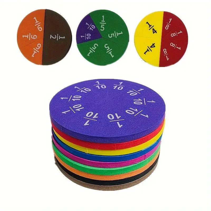 Montessori Math Toy, Fraction Circles - Toys Shop Australia | Educational Toys