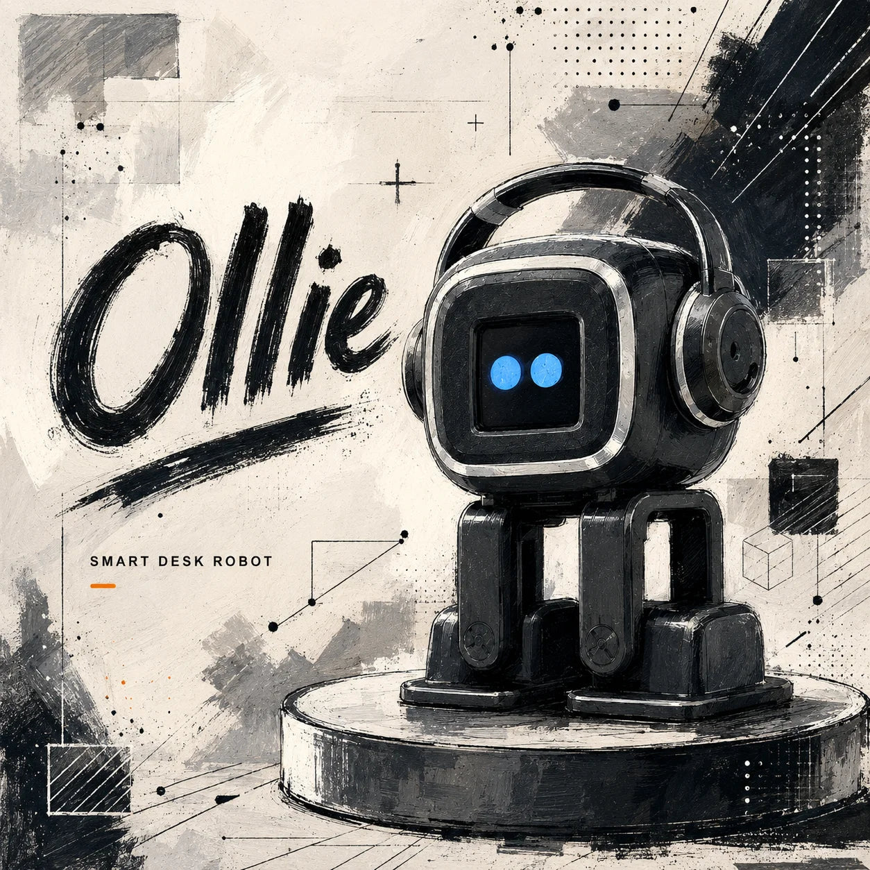 EMO AI Robot | Smart Chatbot Toy,Emotional Interaction,Singing and Dancing, Voice Control, Companion, Holiday Gifts