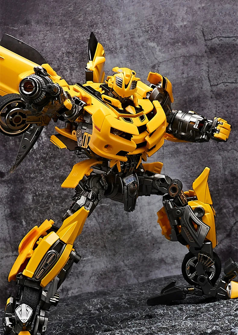 Autobots Transformation Toy 28cm Alloy warhammer Bumblebee Action Figure model Boy's birthday gift