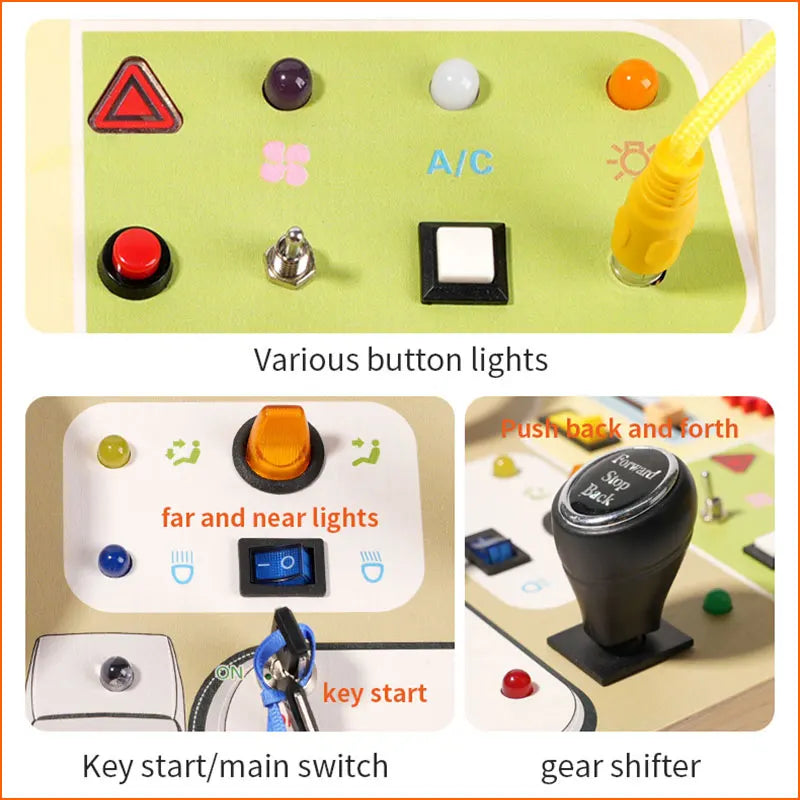 Busy Board Children Toys Led Light