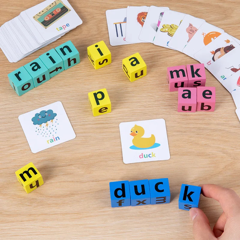 Wooden word spelling game - Toys4us