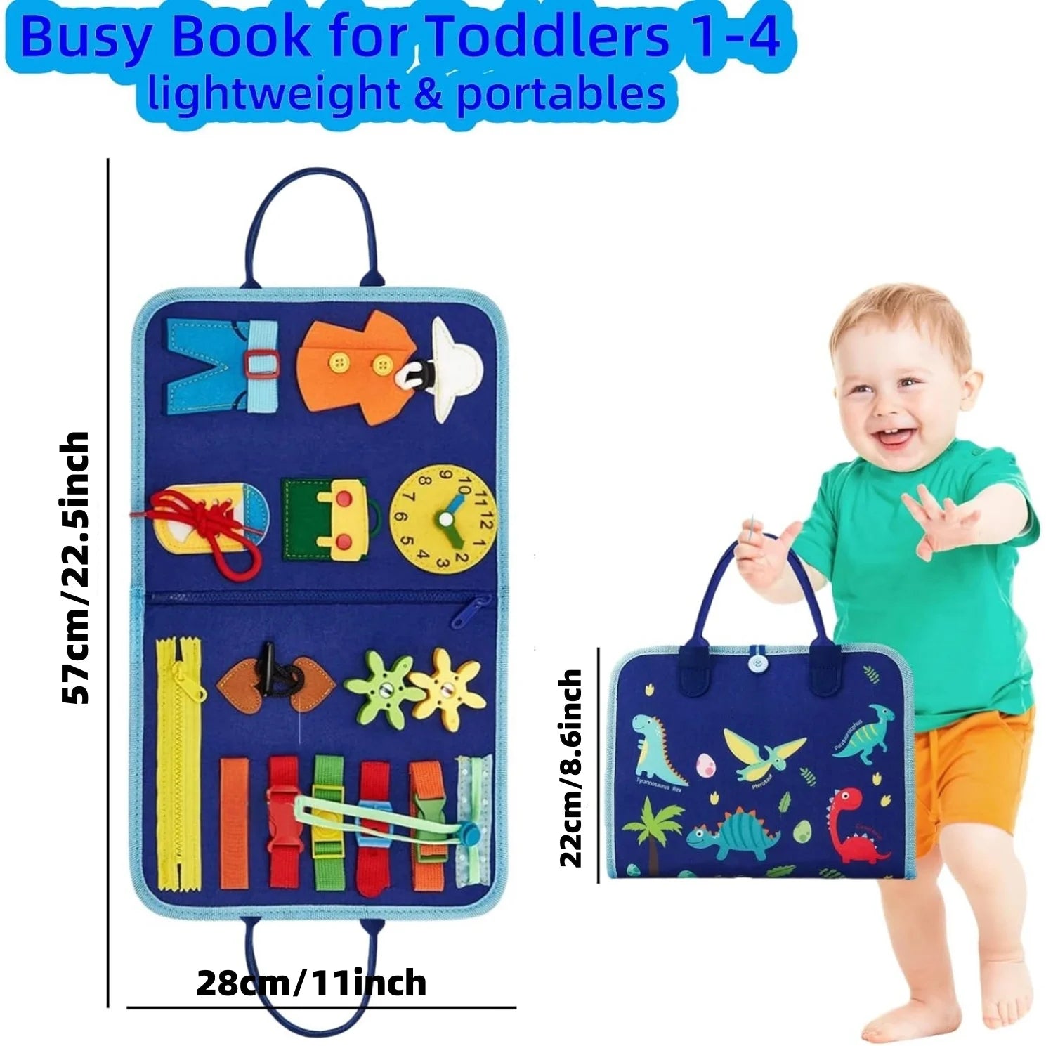 Toddler Busy Board - Montessori Toys
