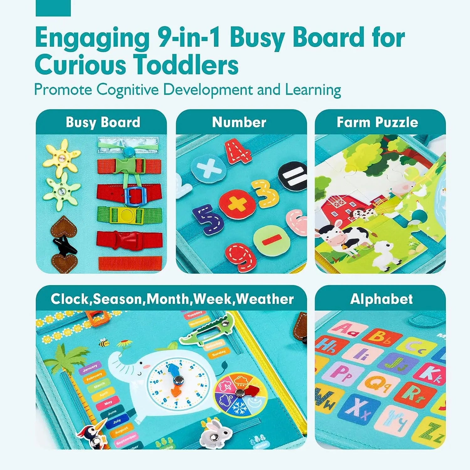 Busy Board Toys For Toddlers Busy Book