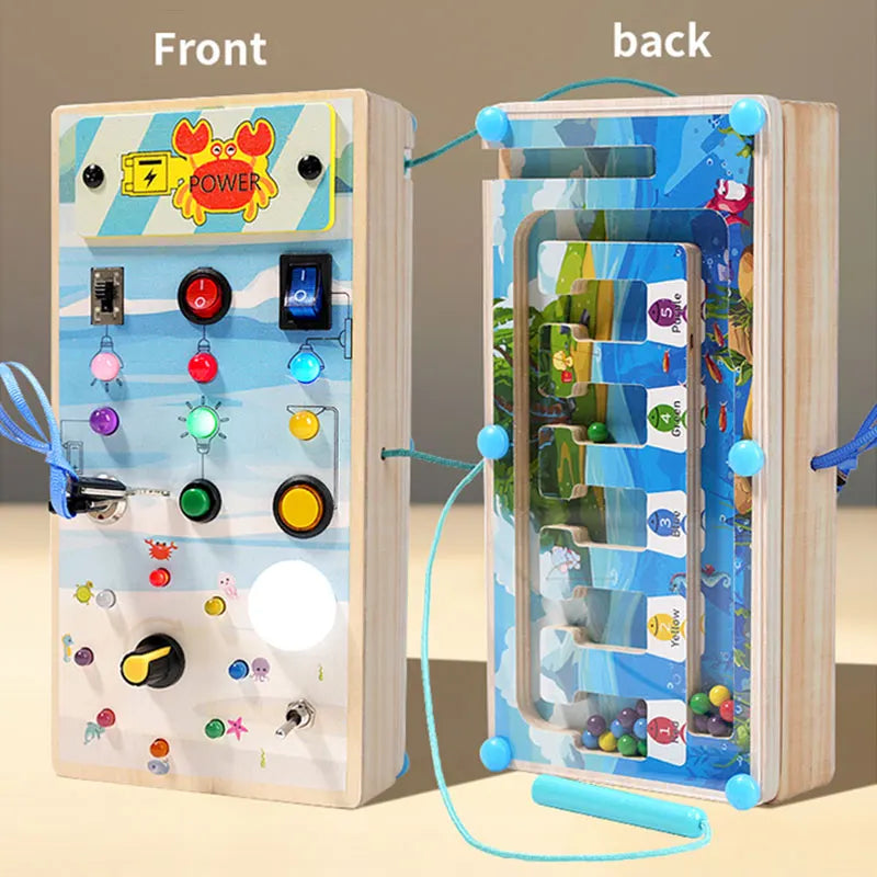 Busy Board Children Toys Led Light