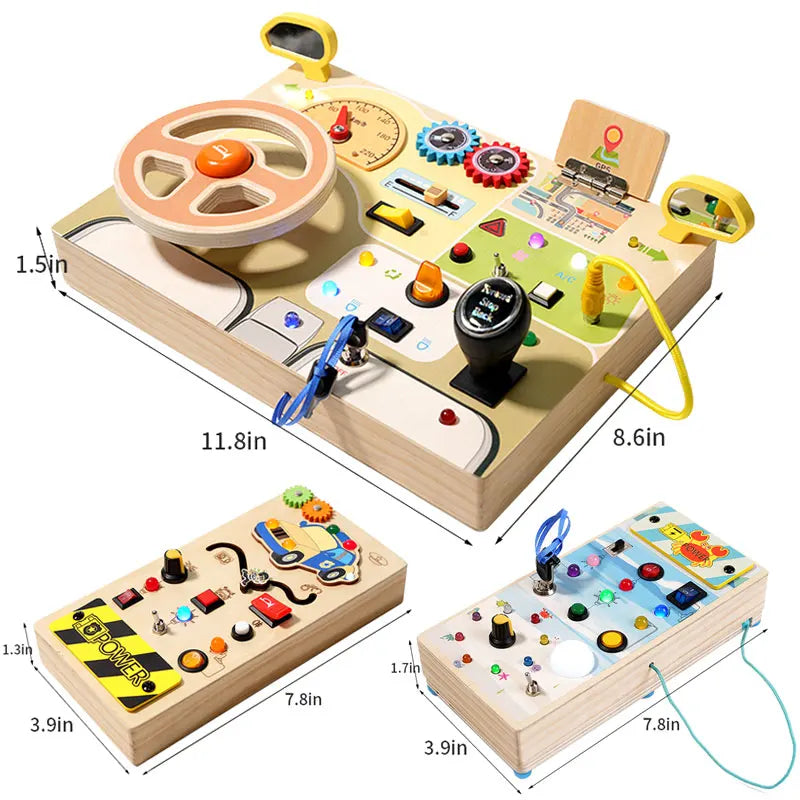 Busy Board Children Toys Led Light