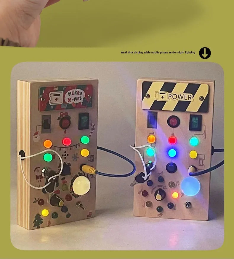 Toddlers Wooden Busy Board