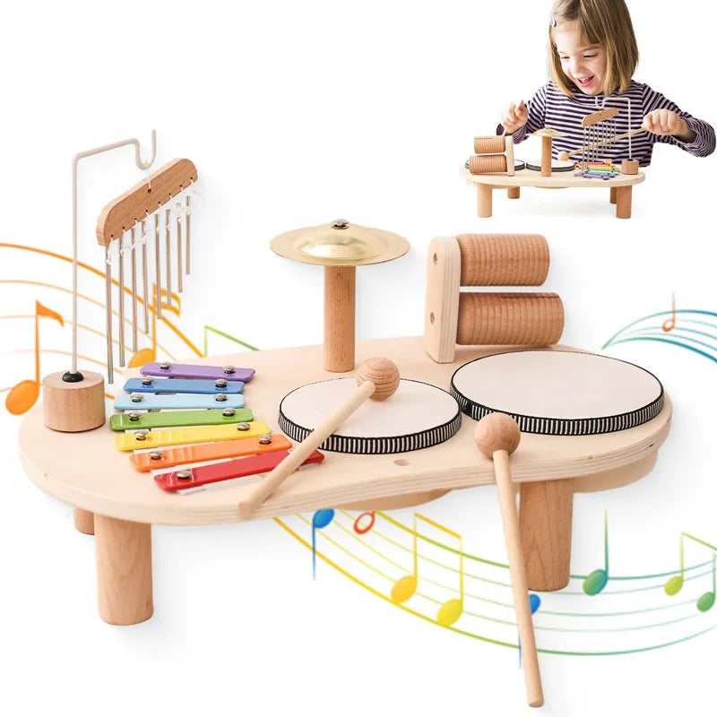 Wooden Musical Instruments Set - Toys4us