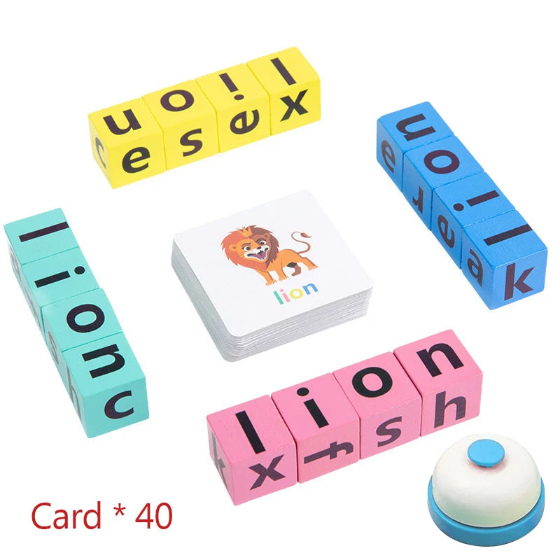 Wooden word spelling game - Toys4us