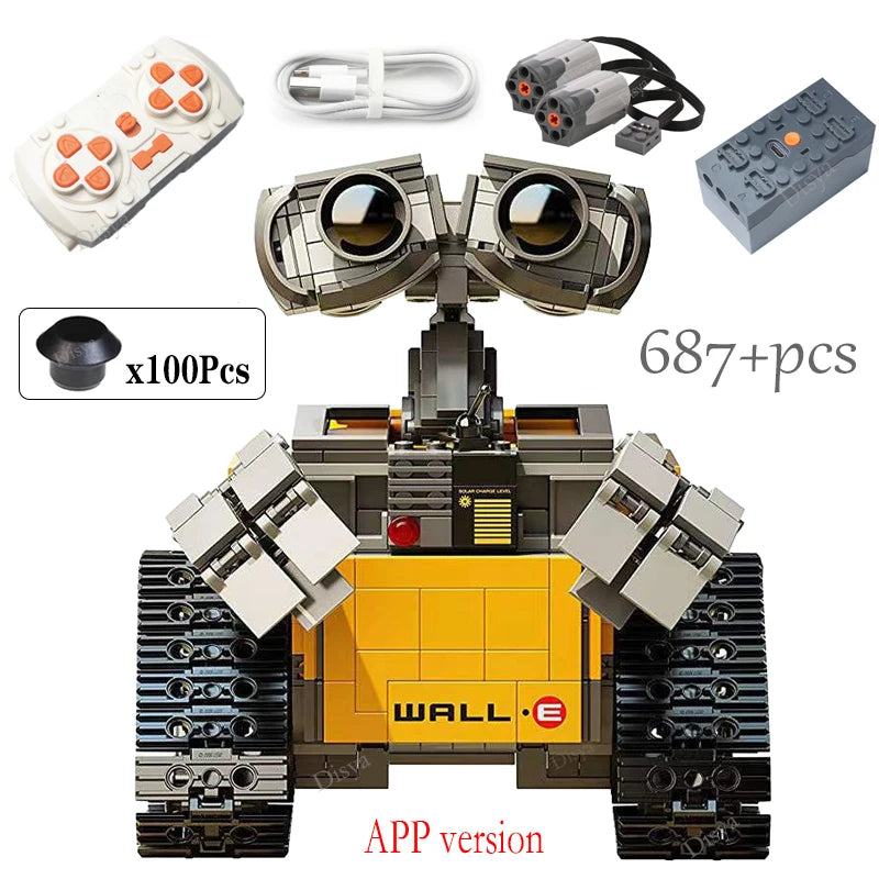 WALL-E RC Robot Building Block Set - Toys4us