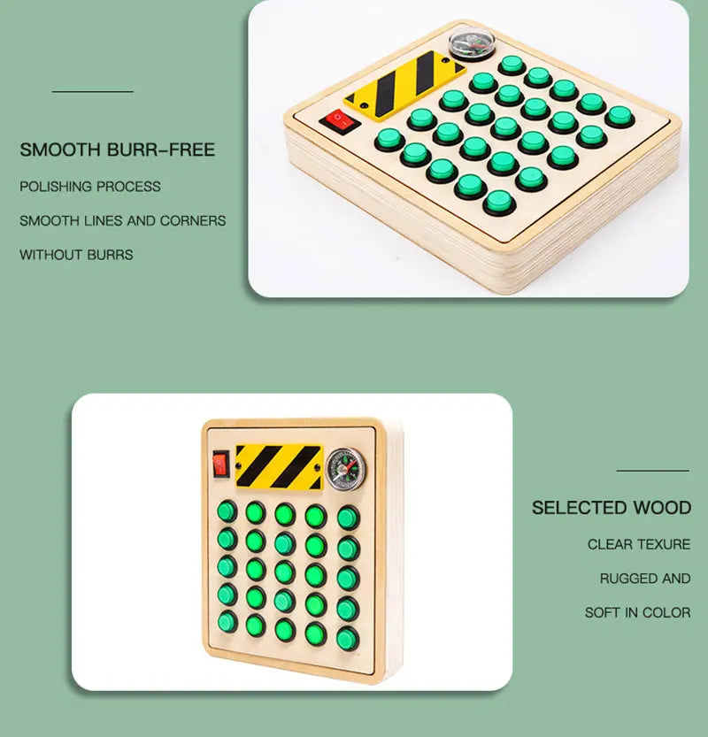 Busy Board Children Toys Led Light