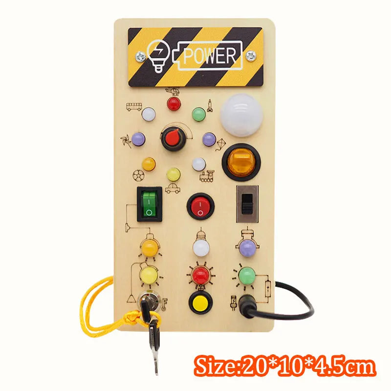 Busy Board Children Toys Led Light