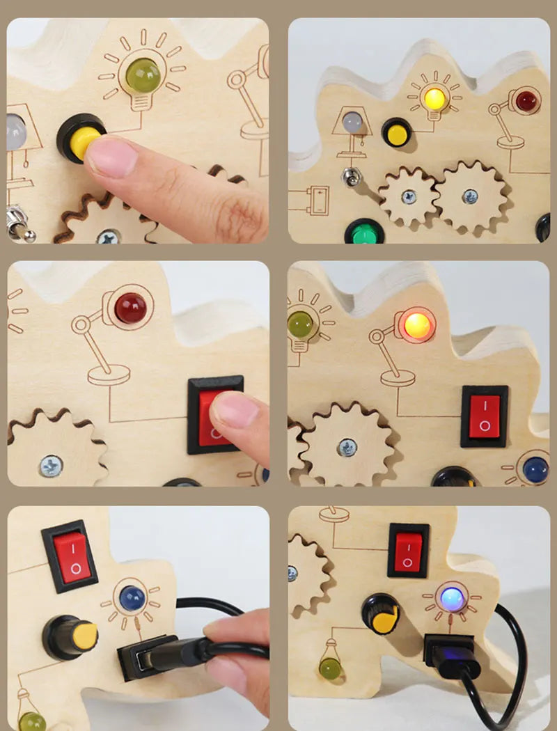 Busy Board Children Toys Led Light