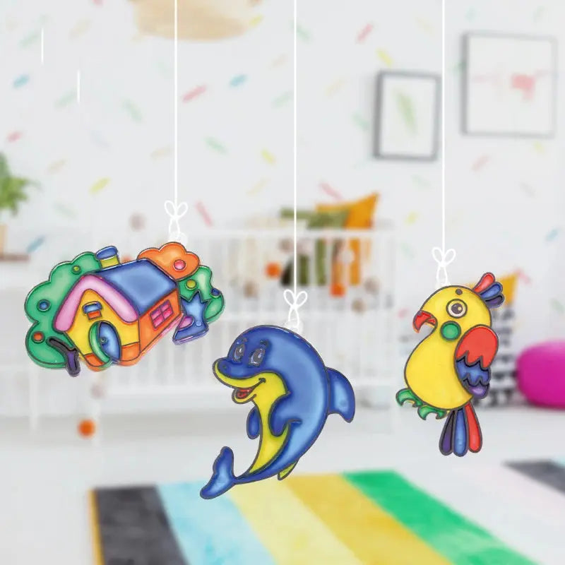 DIY Suncatcher Key Chain Painting Kit - Toys Shop Australia | Educational Toys