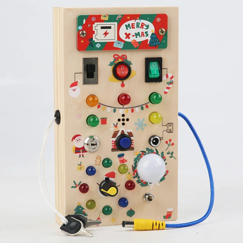 Toddlers Wooden Busy Board