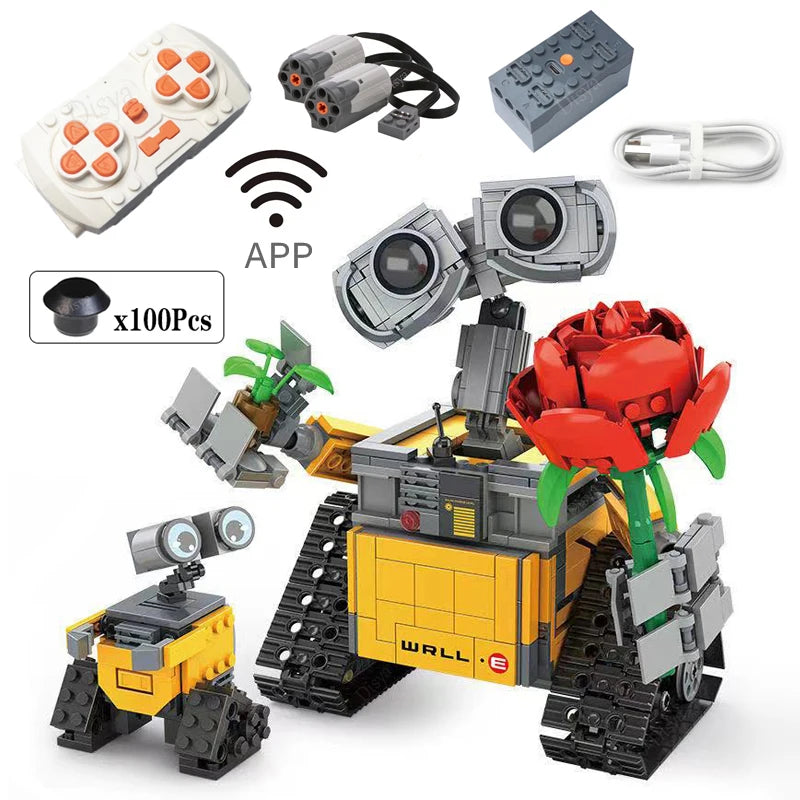 WALL-E RC Robot Building Block Set - Toys4us