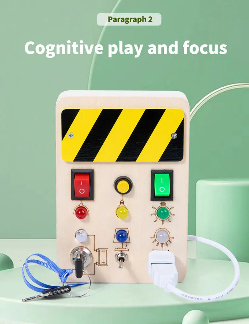 Busy Board Children Toys Led Light