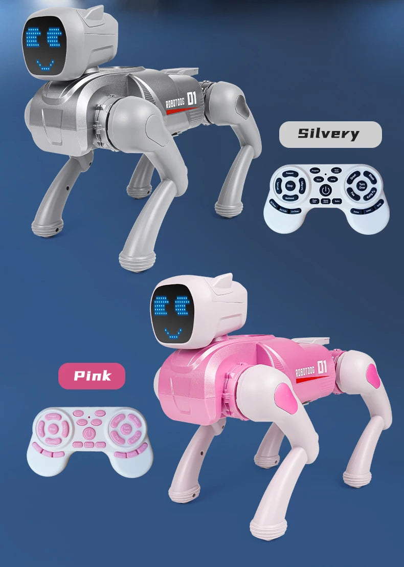 ZWN X1 RC AI Smart RC Robot Dog Toys Voice Command Programmable With Singing and Dancing Remote Control Toy Best Gift for Kids