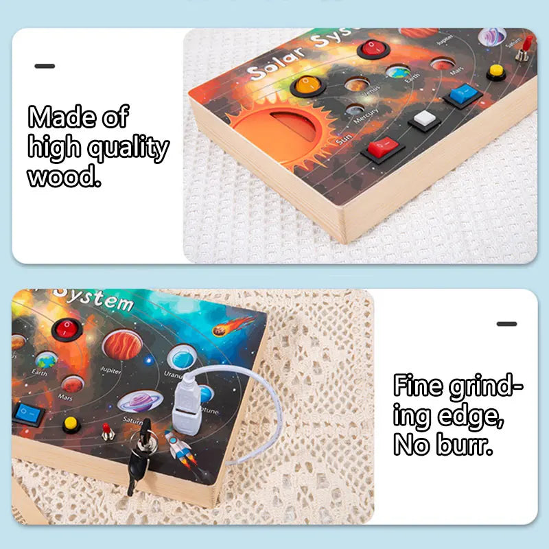 Busy Board Children Toys Led Light