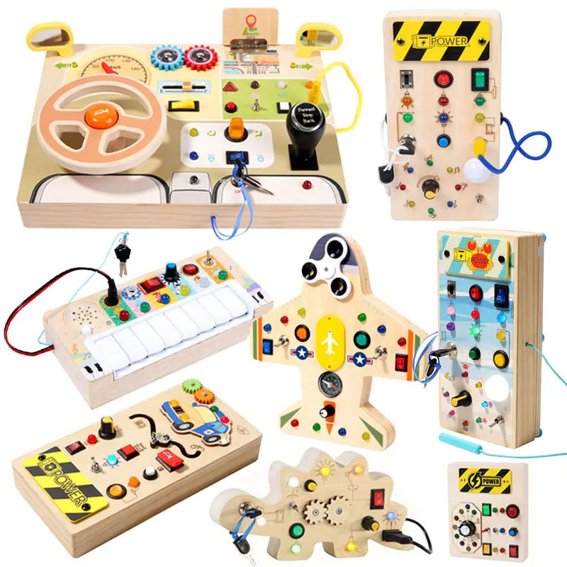 Busy Board Children Toys Led Light