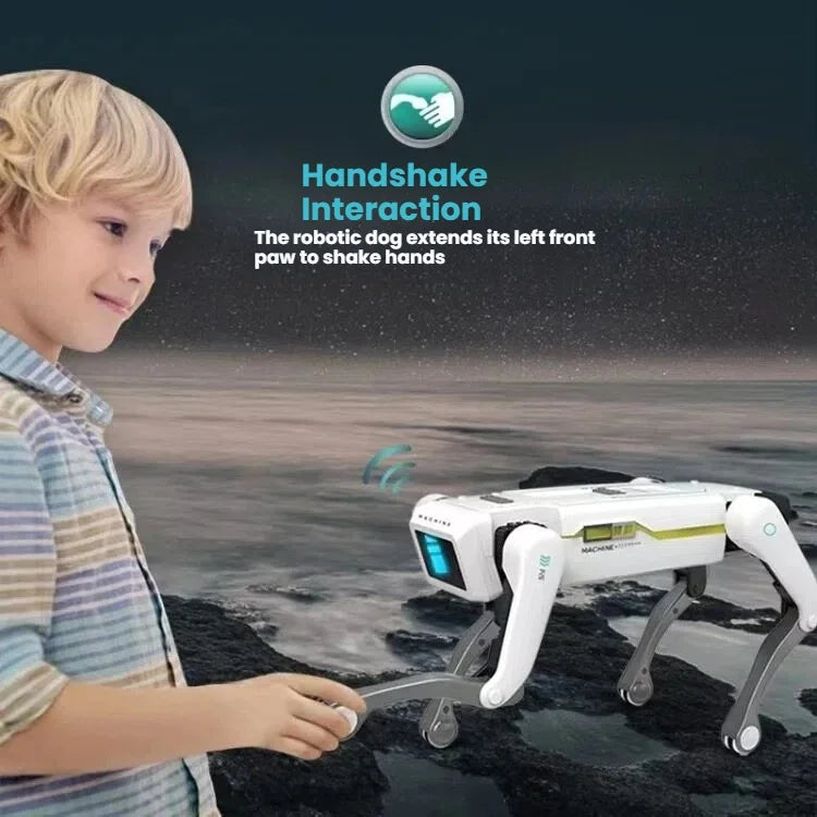 Remote Control Robot Dog Handshake Clip AI Artificial Intelligence Dual System APP Programming Stunt Robot Toy