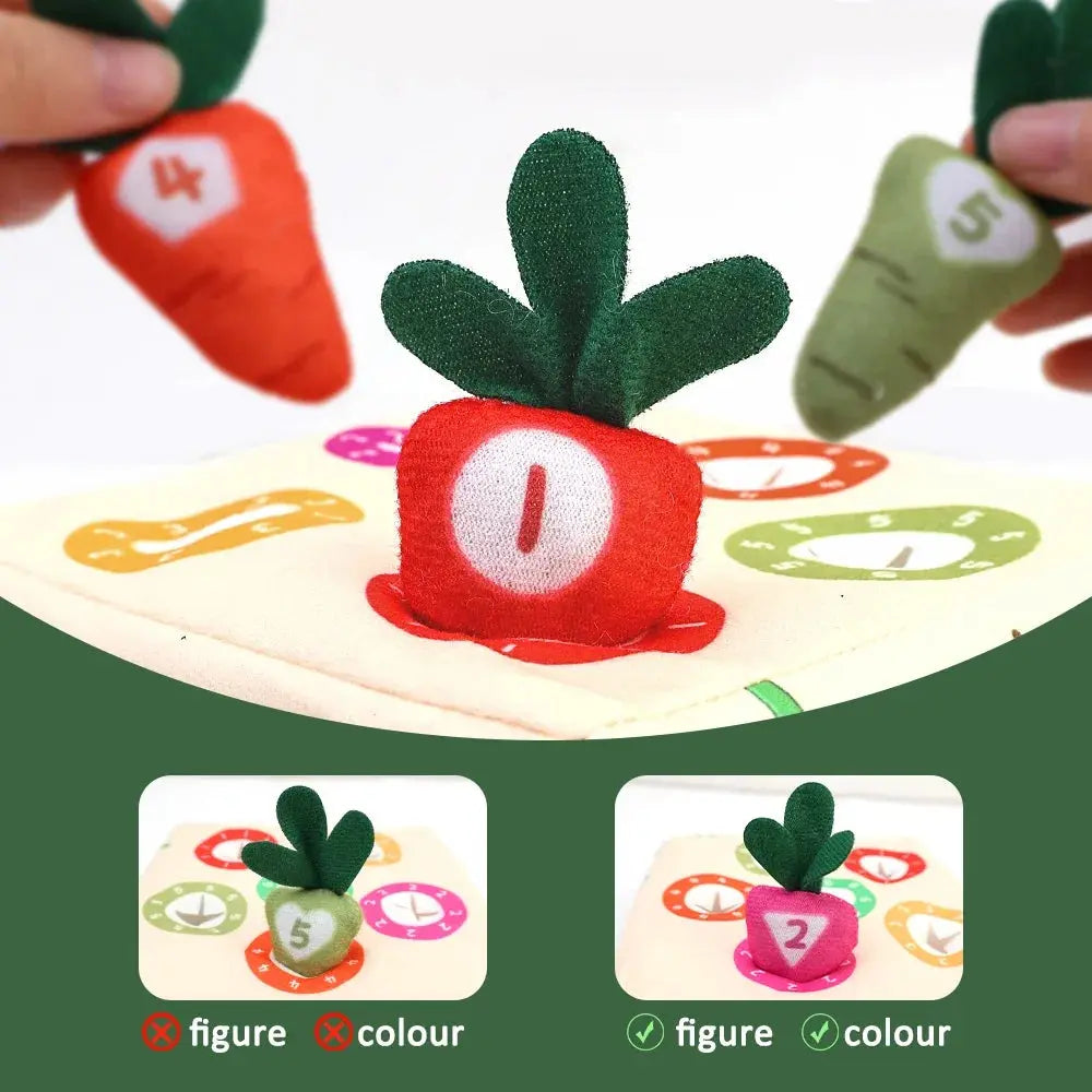 Baby Pull Carrot Plush Toy - Toys Shop Australia | Educational Toys