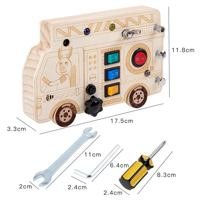 Busy Board Children Toys Led Light