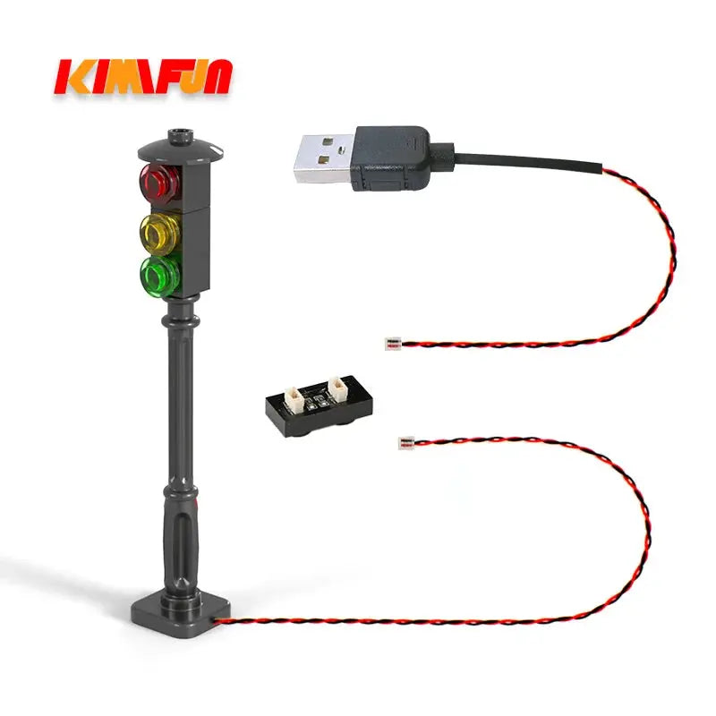 LED Traffic Signal Light Building Blocks - Toys Shop Australia | Educational Toys