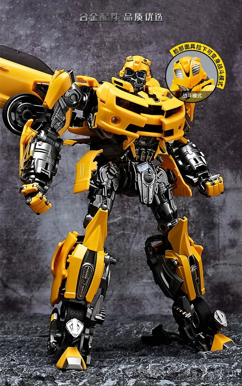 Autobots Transformation Toy 28cm Alloy warhammer Bumblebee Action Figure model Boy's birthday gift