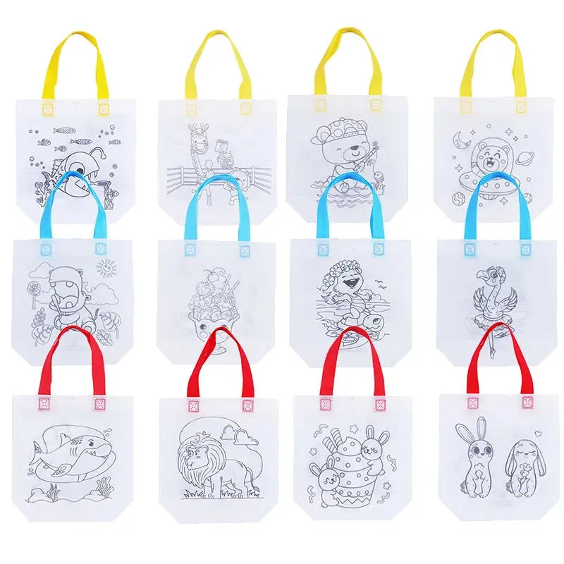 DIY Graffiti Non-Woven Gift Bags - Toys Shop Australia | Educational Toys