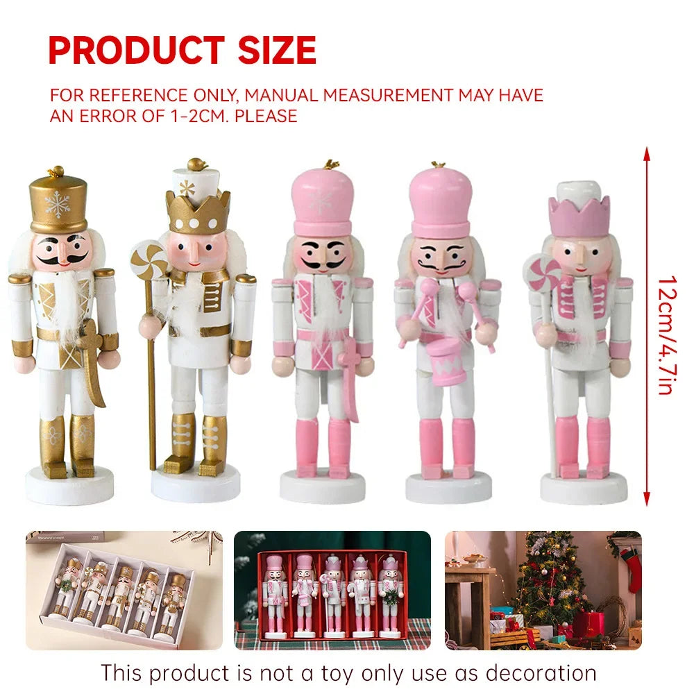 British Style Wooden Nutcracker Soldier Set