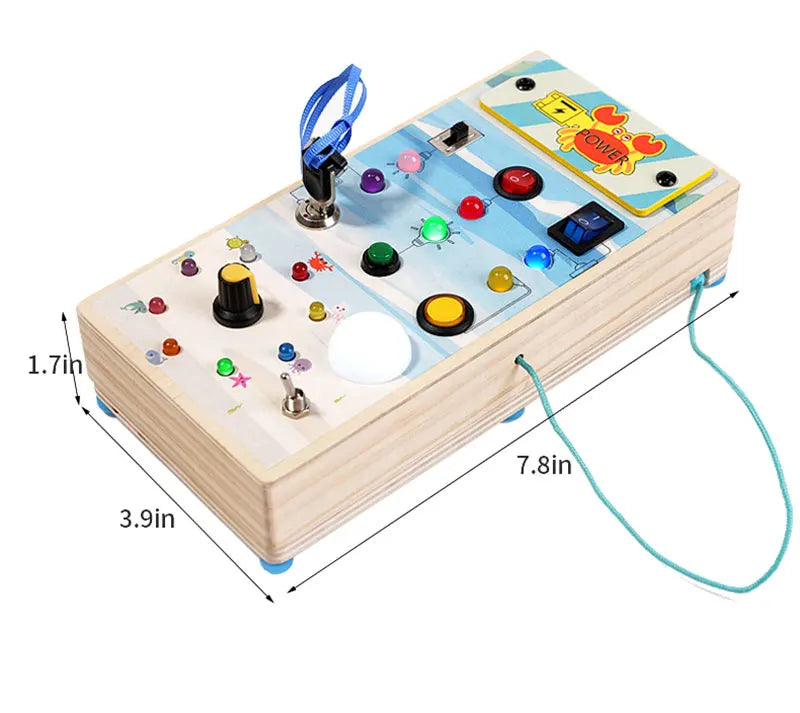 Busy Board Children Toys Led Light