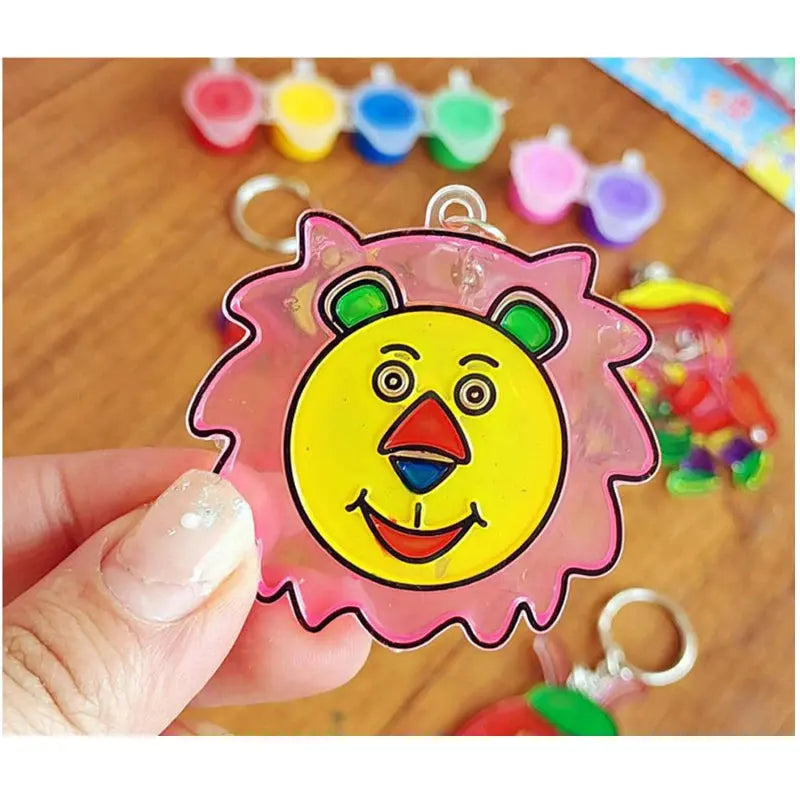 DIY Suncatcher Key Chain Painting Kit - Toys Shop Australia | Educational Toys